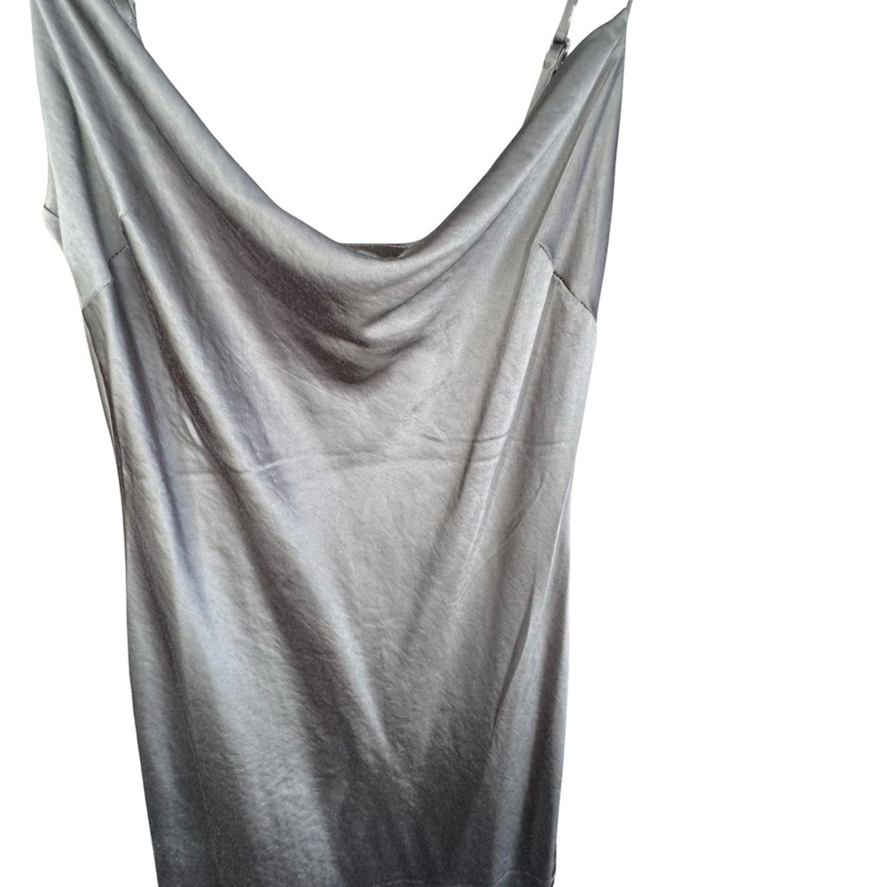 (NWT) EXPRESS Mini Slip Dress Gray Size XS - Picture 9 of 12